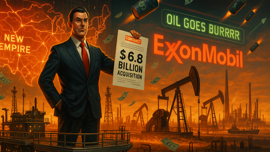 ExxonMobil Quietly Seizes a Modern-Day Oil Empire For $6.8 Billion (Oil Goes Burrrr)