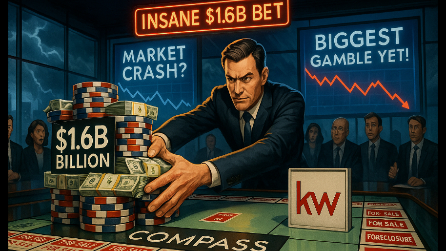 Inside Compass's INSANE $1.6B Gamble to Buy Rival In Worst Housing Market Since ‘95…