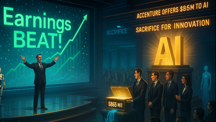 Accenture BEATS Earnings, Then Offers $865 Million Sacrifice In The Name Of AI…