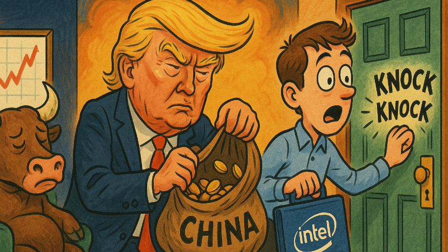PCE of Mind for Wall Street… Trump Robs China Blind… Intel Goes Door Knocking