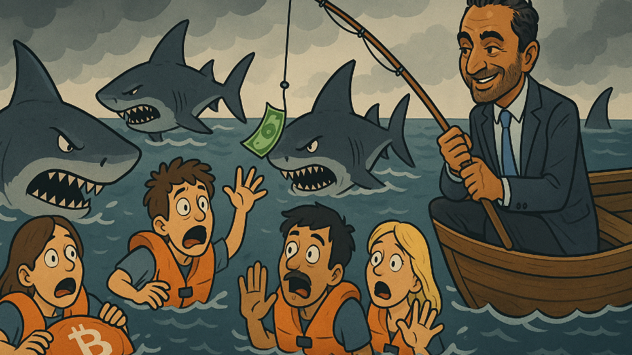 Chamath Lures Degens Back Into Shark-Infested Waters With New “Aligned Incentives” SPAC Pitch