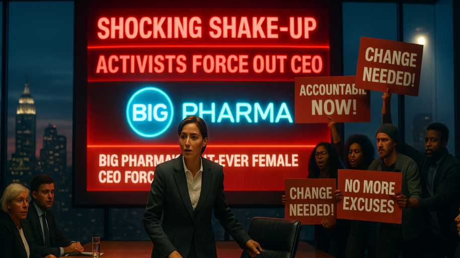 Activists FORCE OUT Big Pharma's First-Ever Female CEO in Shocking Shake-Up…