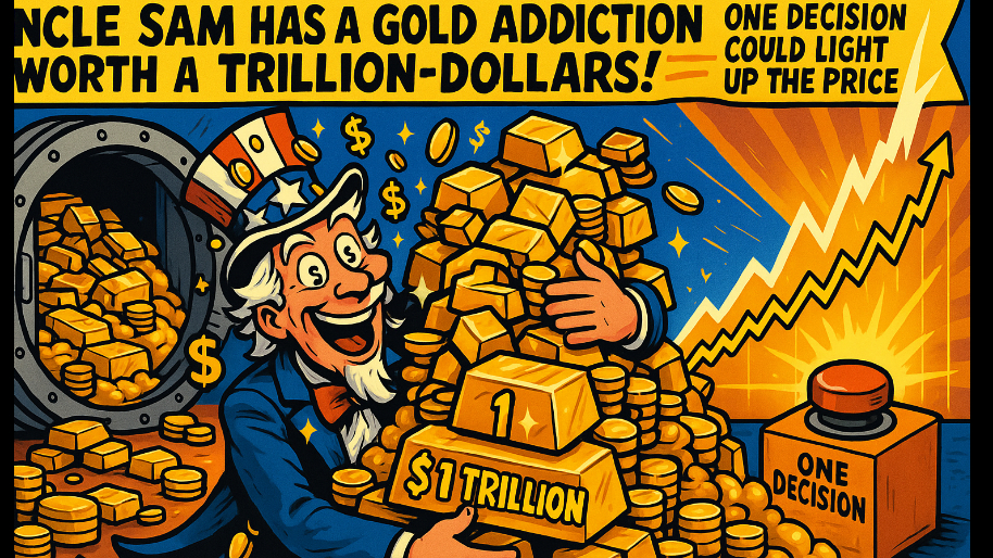 Uncle Sam Has a Gold Addiction Worth A Trillion-Dollars (& One Decision Could Light Up The Price)