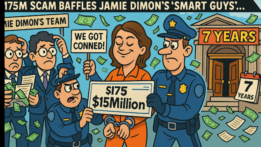 Frank Founder Gets 7 YEARS After Conning Jamie Dimon’s “Smart Guys” For $175M…