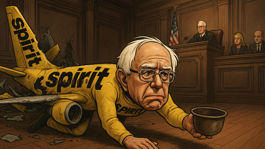 Spirit Crawls Into Court Bernie-Style… “Once Again Asking” for Cash After 2nd Chapter 11 in a Year