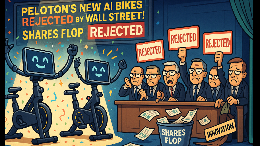 Peloton’s  "Awe-Inspiring" New AI Bikes Are REJECTED by Wall Street (Shares Flop)