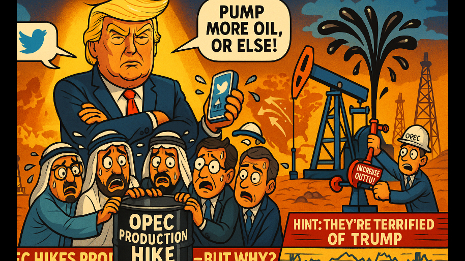 The Real Story Behind OPEC's Production Hike? (Hint: They're Terrified of Trump)