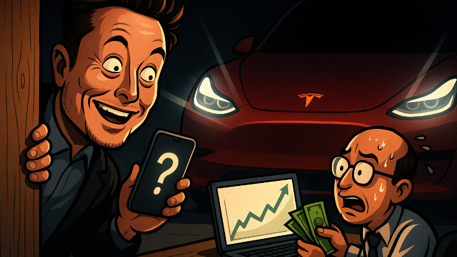 Elon’s Game of Peekaboo Ignites a $23B TSLA Rally… Traders Bet Rent Money $25K Model Is Finally Here