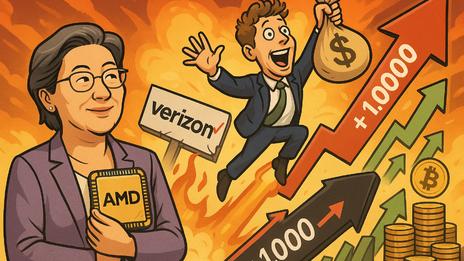 “Chips with Benefits,” Verizon’s 5G Flop Gets a Fintech Fix, +1,000%. History Made.