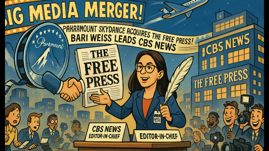 Paramount Skydance Acquires The Free Press, Appoints Bari Weiss as Editor-in-Chief of CBS News