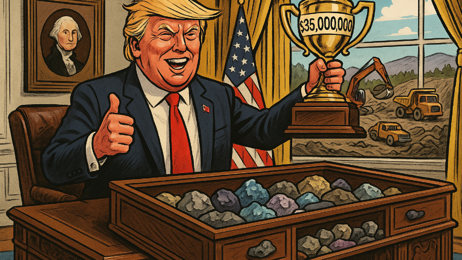 Trilogy Metals Strikes Paydirt (239%) After Trump Stuffs a $35M Trophy Into His Rock Collection