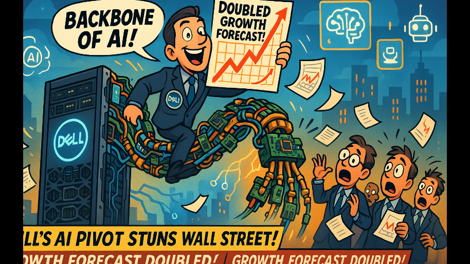 Dell Shocks Wall Street, Doubles Growth Forecast In “Backbone of AI” Pivot…