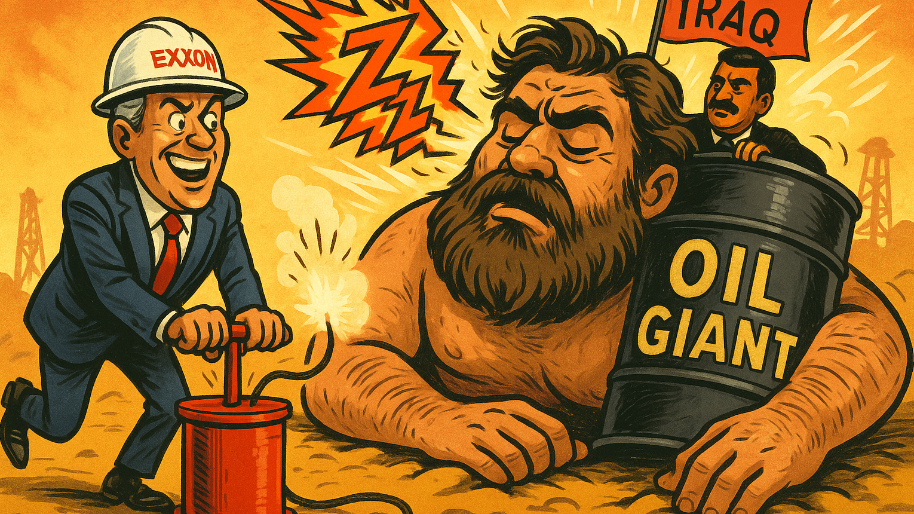 Two Decades Later, Exxon Mobil’s Back in Iraq to Jolt a 38-Billion-Barrel Giant Awake