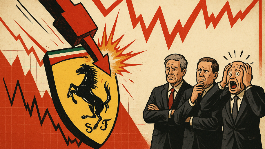 Ferrari’s “Play-It-Safe” Plan Backfires BIGLY… Prancing Horse Suffers Worst Beating in 9 Years