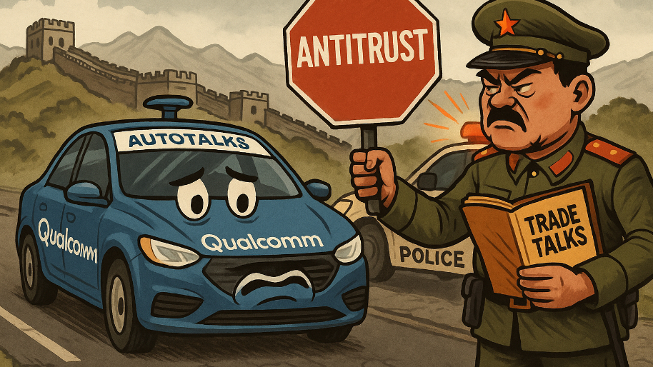 China Hits Qualcomm with “Antitrust” Ticket… Uses It as Ammo in Trump Trade Talks