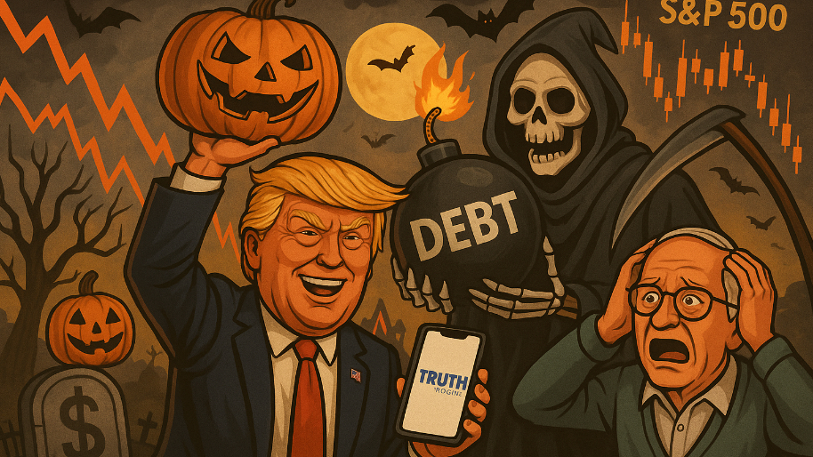 Halloween Comes Early As Trump’s Truth Social Post Sparks $1.7 Trillion Selloff… Dalio's Debt Bomb
