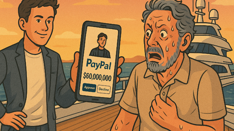 Larry Ellison Gets “$60B Paypal Request” After Warner Bros. Rejects His Son’s Lowball Offer