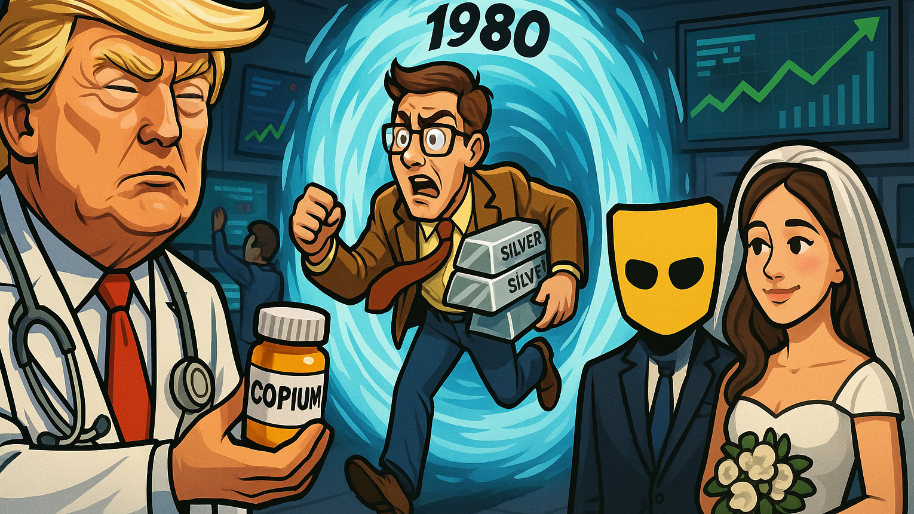 Dr. Trump Prescribes Copium… Silver Timetravels to 1980… Grindr Gets Wifed Up?