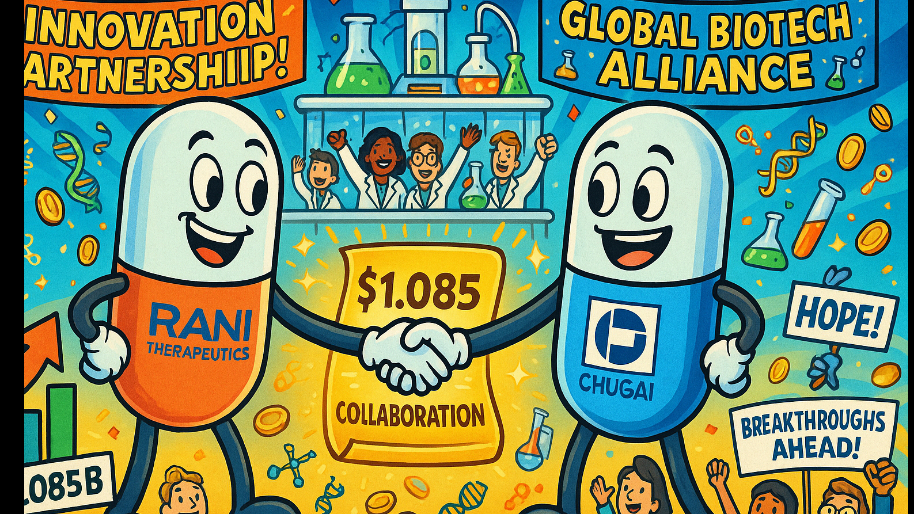 Rani Therapeutics Announces Up to $1.085 Billion Collaboration with Chugai Pharmaceutical