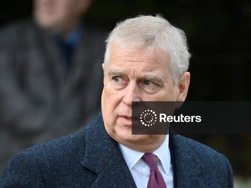 UK's Prince Andrew asked police to help smear sexual abuse accuser, newspaper says