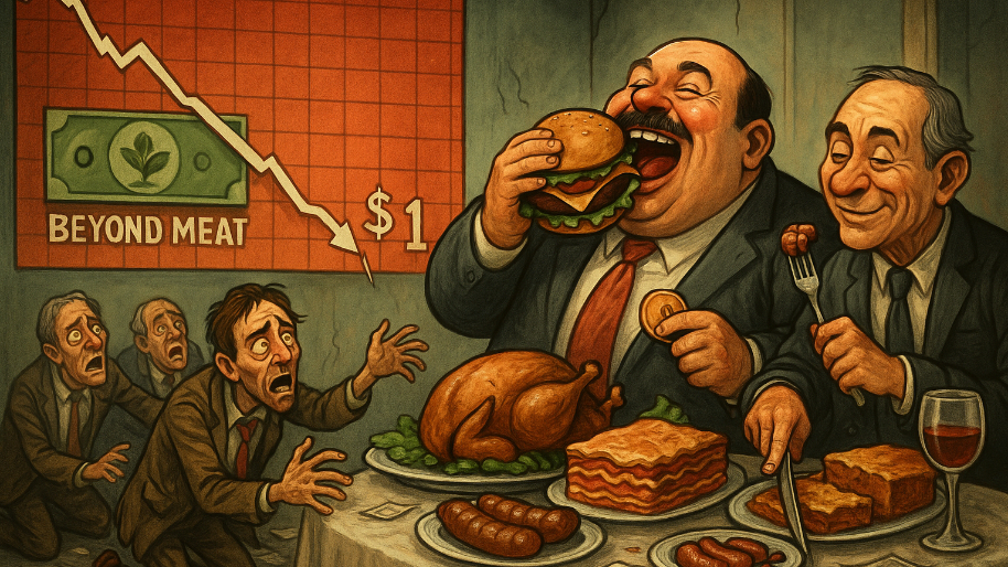 Beyond Meat Gets Cooked as $1.3B “Rescue” Feeds Bondholders and Starves Shareholders