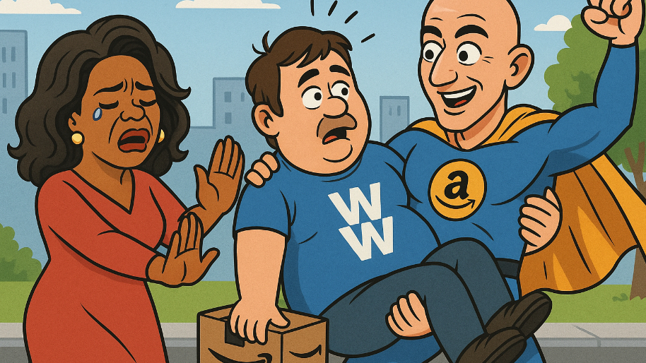 Bezos Jumps on the GLP-1 Bandwagon as Oprah’s Ex Prays Amazon Can Deliver a Miracle