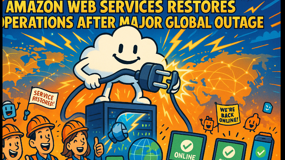 Amazon Web Services Restores Operations After Major Global Outage