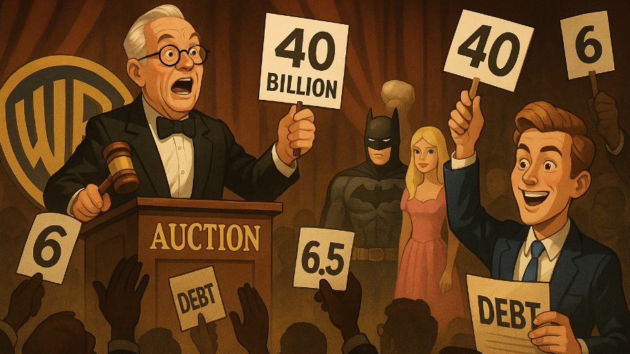 Warner Bros. Puts Itself on the Auction Block In $40B Thirst Trap Aimed Squarely at the Ellisons