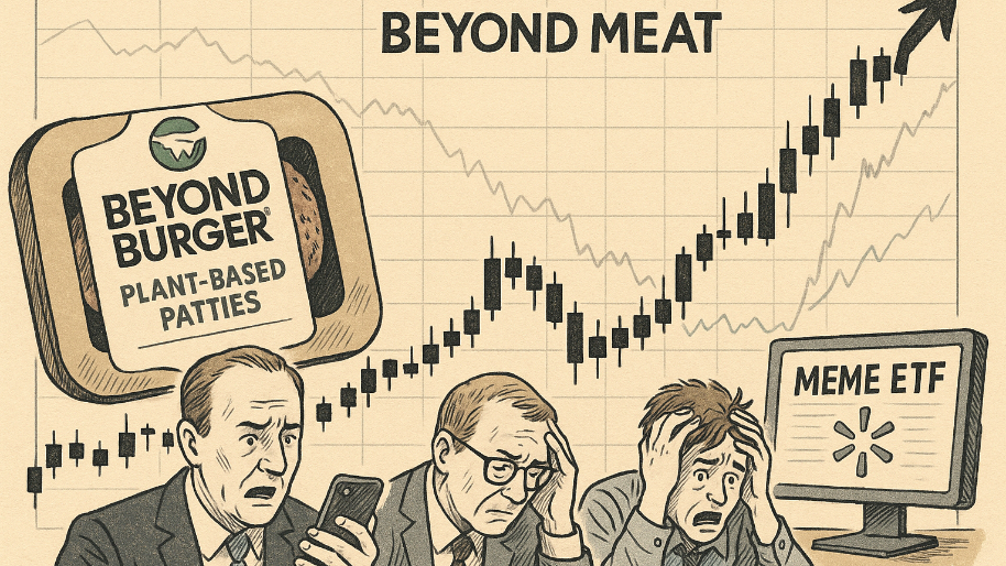Beyond Meat Jumps 187% After Roundhill’s Meme ETF Sparks Massive Short Squeeze
