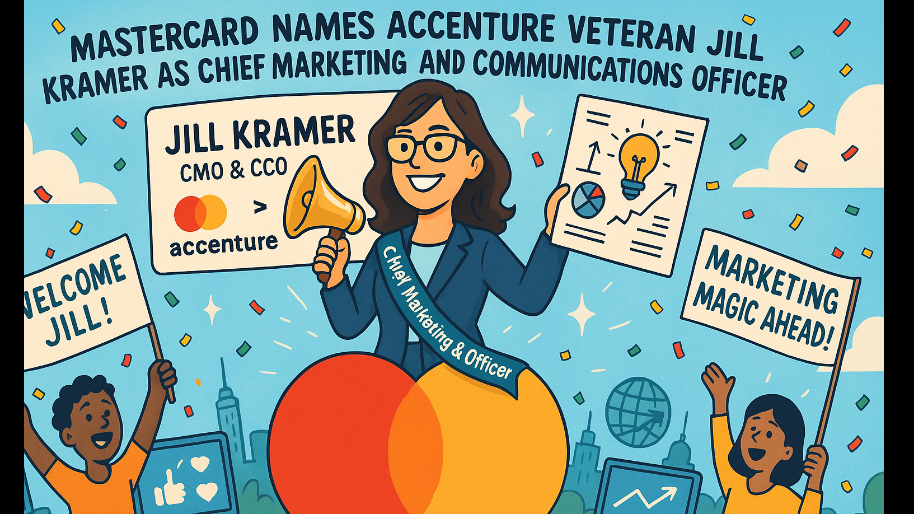 Mastercard Names Accenture Veteran Jill Kramer as Chief Marketing and Communications Officer