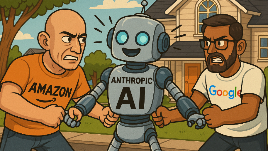 Google’s $50B Cloud Deal Just Snatched Anthropic From Amazon’s Arms… Custody Battle Beings