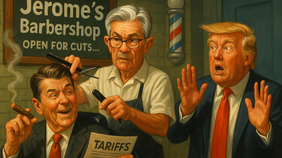 Final Tally: Jerome’s Barbershop: Open for Cuts… Reagan Roasts, Trump Ghosts