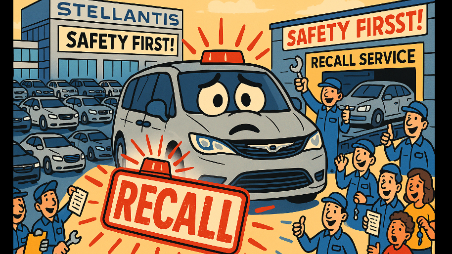 Stellantis Announces Series of Safety Recalls Involving Over 291,000 Chrysler Vehicles