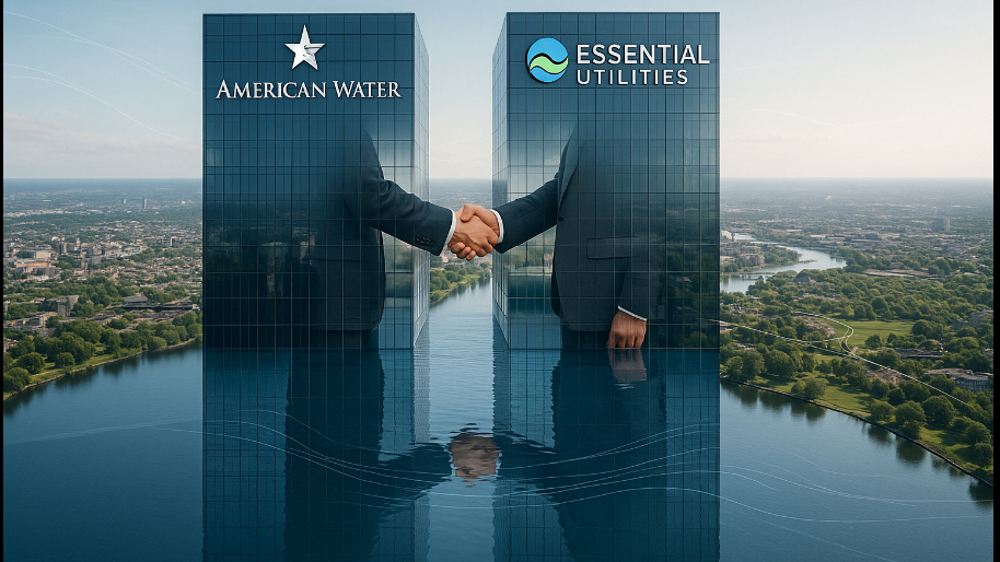 American Water and Essential Utilities to Merge, Creating a Leading Regulated U.S. Water Utility