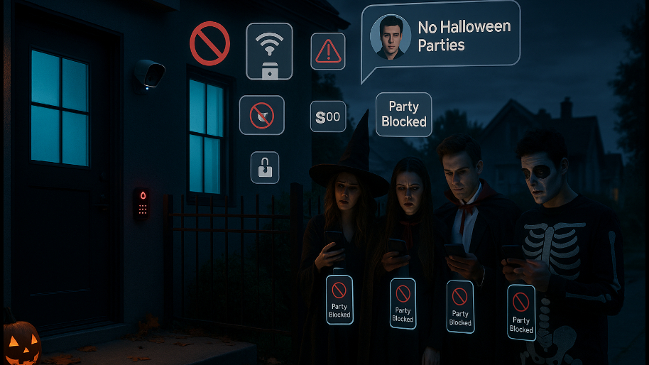Airbnb Declares War on Halloween Parties with “Anti-Fun Technology” Per Brian Chesky…