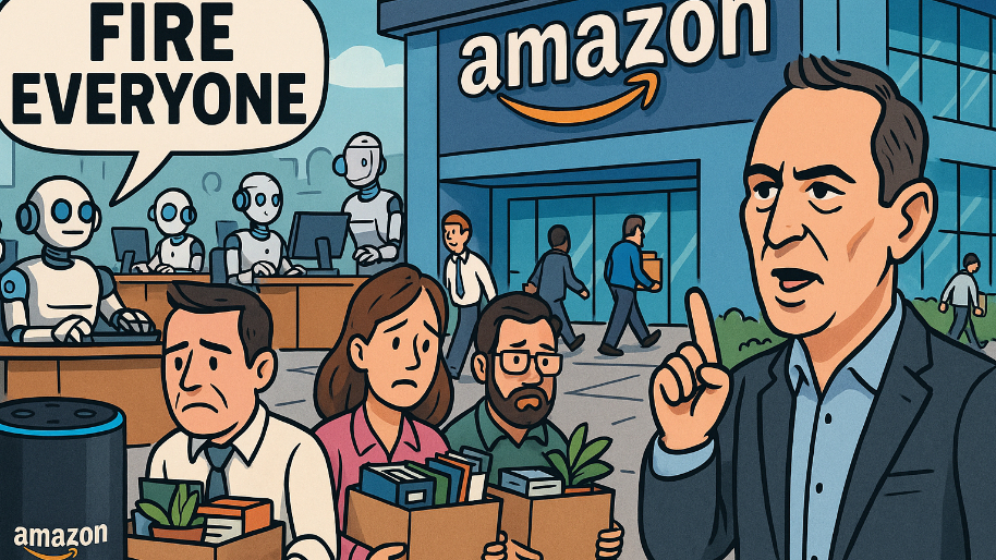 Alexa, Fire Everyone: Amazon’s “Efficiency Initiative” Sends 30,000 Humans Packing