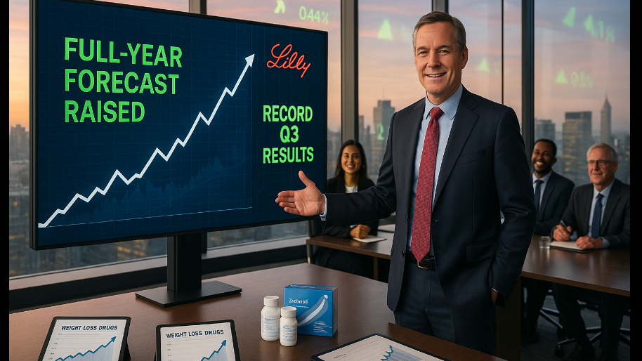 Eli Lilly Raises Full-Year Forecast as Demand for Weight-Loss Drugs Boost Record 3rd Quarter Results