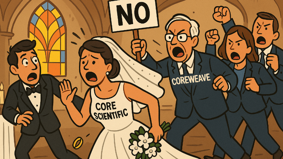 Shareholder Revolt Forces CoreWeave to Scrap $9 Billion Core Scientific Acquisition