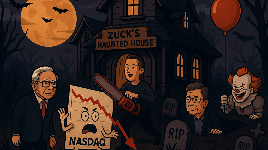 Final Tally: Zuck’s Haunted House Sends Nasdaq Running for Its Life… Warren’s Final Flush