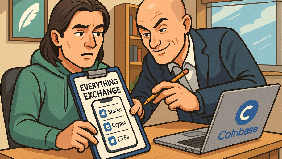 Brian Armstrong’s Masterclass in Corporate Plagiarism Just Made Coinbase $1.87 Billion