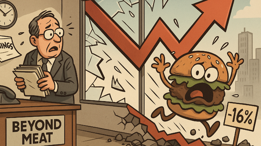 Beyond Meat Falls 16% After Pushing Back Earnings to Review Big Write-Down