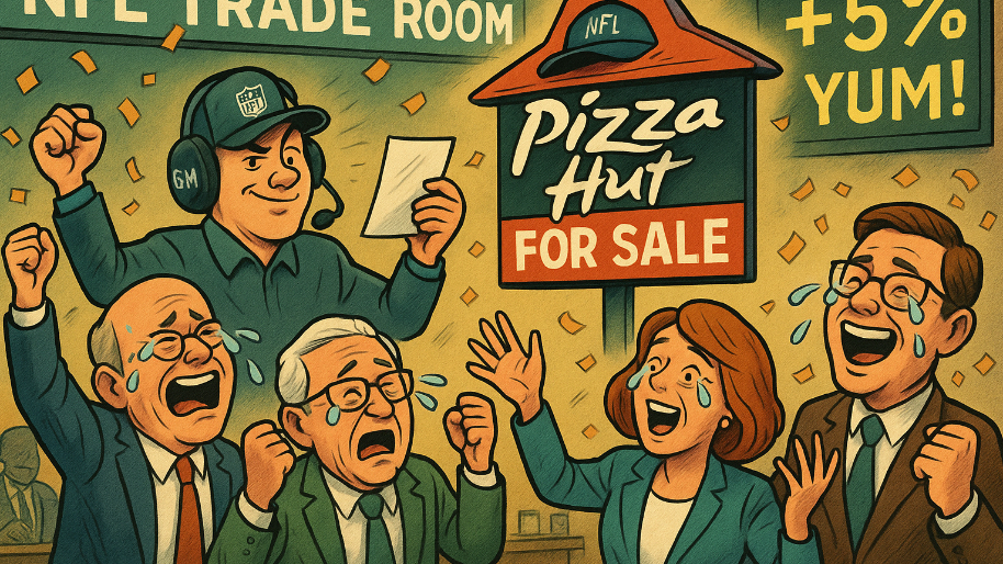 Shareholders Cry Tears of Joy After Yum Brands (+5%) Puts Pizza Hut on the Trade Block