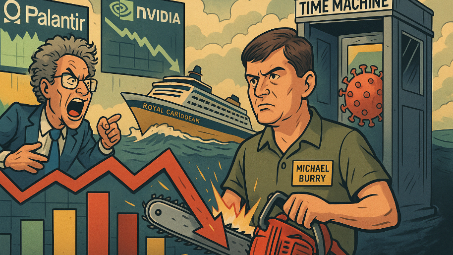 Final Tally: Karp Goes Offscript After Getting Burry-ed… Cruise Stocks Hop in the COVID Time Machine