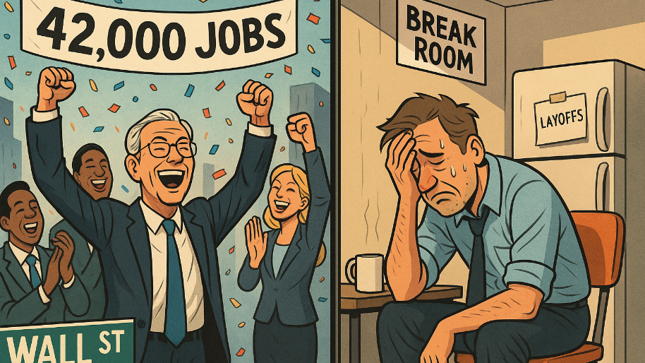 ADP’s 42,000-Job “Comeback” Has Wall Street Celebrating and Small Biz Crying in the Breakroom