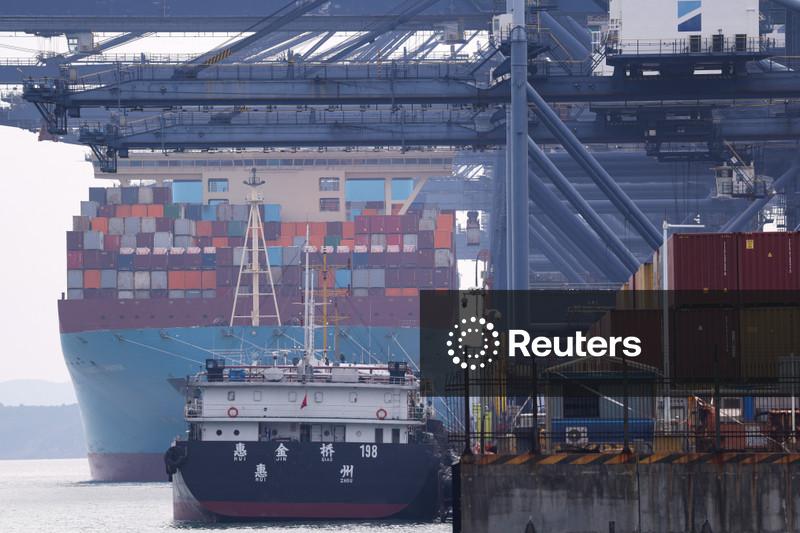 China's exports seen slowing in October as front-loading against U.S. tariffs eases: Reuters poll