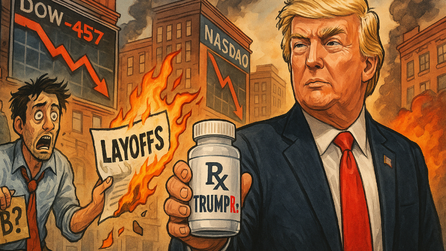 Final Tally: Shorts EAT GOOD After Worst Layoffs Since ’03… Trump Turns Pharma Influencer