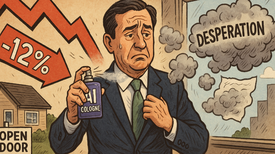 Opendoor Sprayed AI Cologne on a $33 Million Loss… Ended Up Reeking of Desperation (-12%)