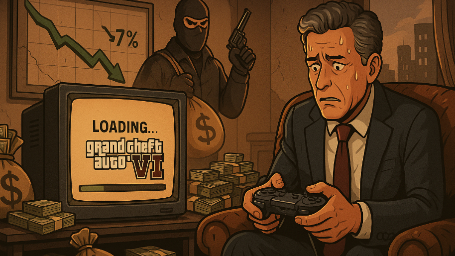 Take-Two Pulls Another Delay Heist… Falls 7% as Gamers Add “Wait for GTA VI” to 2026 Goals