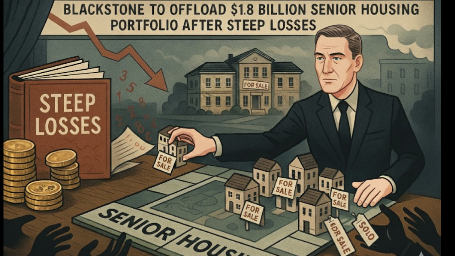 Blackstone to Offload $1.8 Billion Senior Housing Portfolio After Steep Losses
