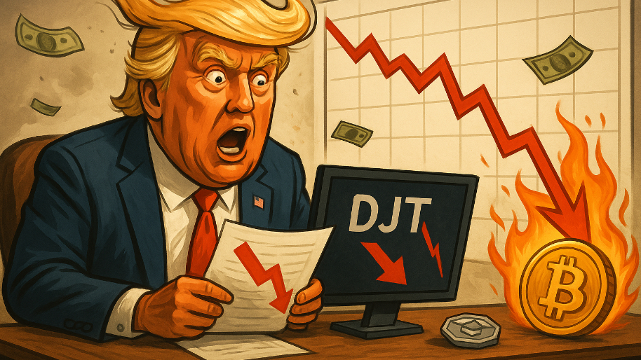 Trump Media Stock Hits New 52-Week Low After Crypto “Treasury” Strategy Backfires